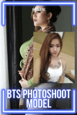 bts photoshoot model